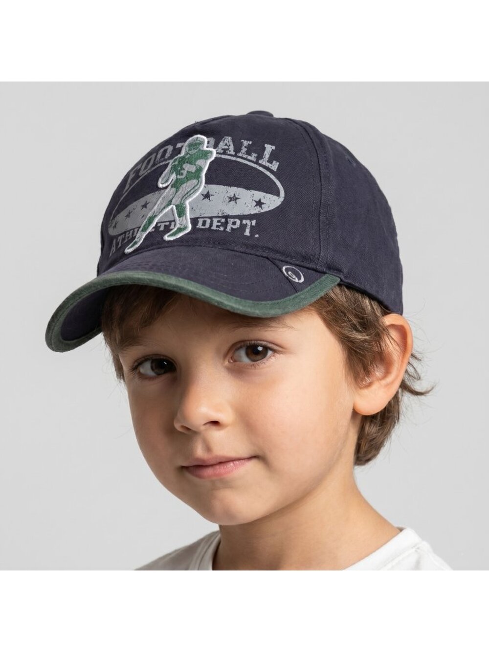 Gymboree Football Captain Boy's Baseball Hat Cap in Child size 5-7